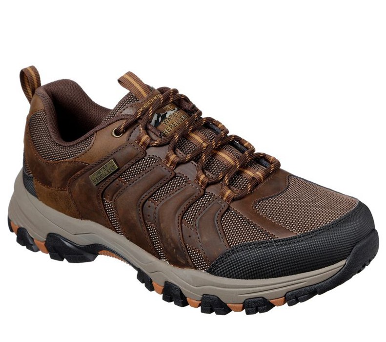Skechers Herr Bruna Snörskor - Relaxed Fit: Selmen - Lorago - Sverige (CQZHM-1342)